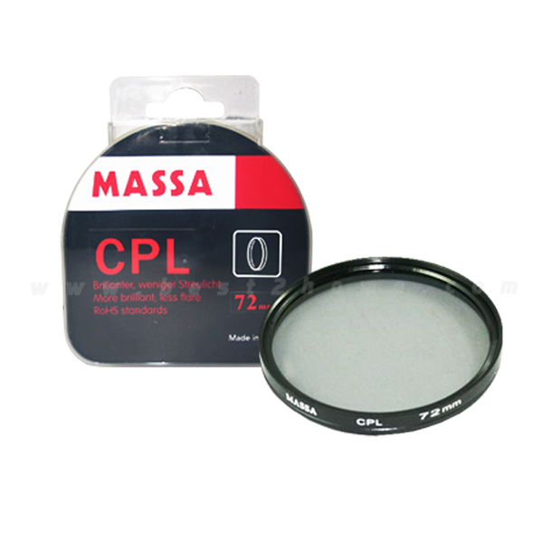 FILTER CPL MASSA 72mm