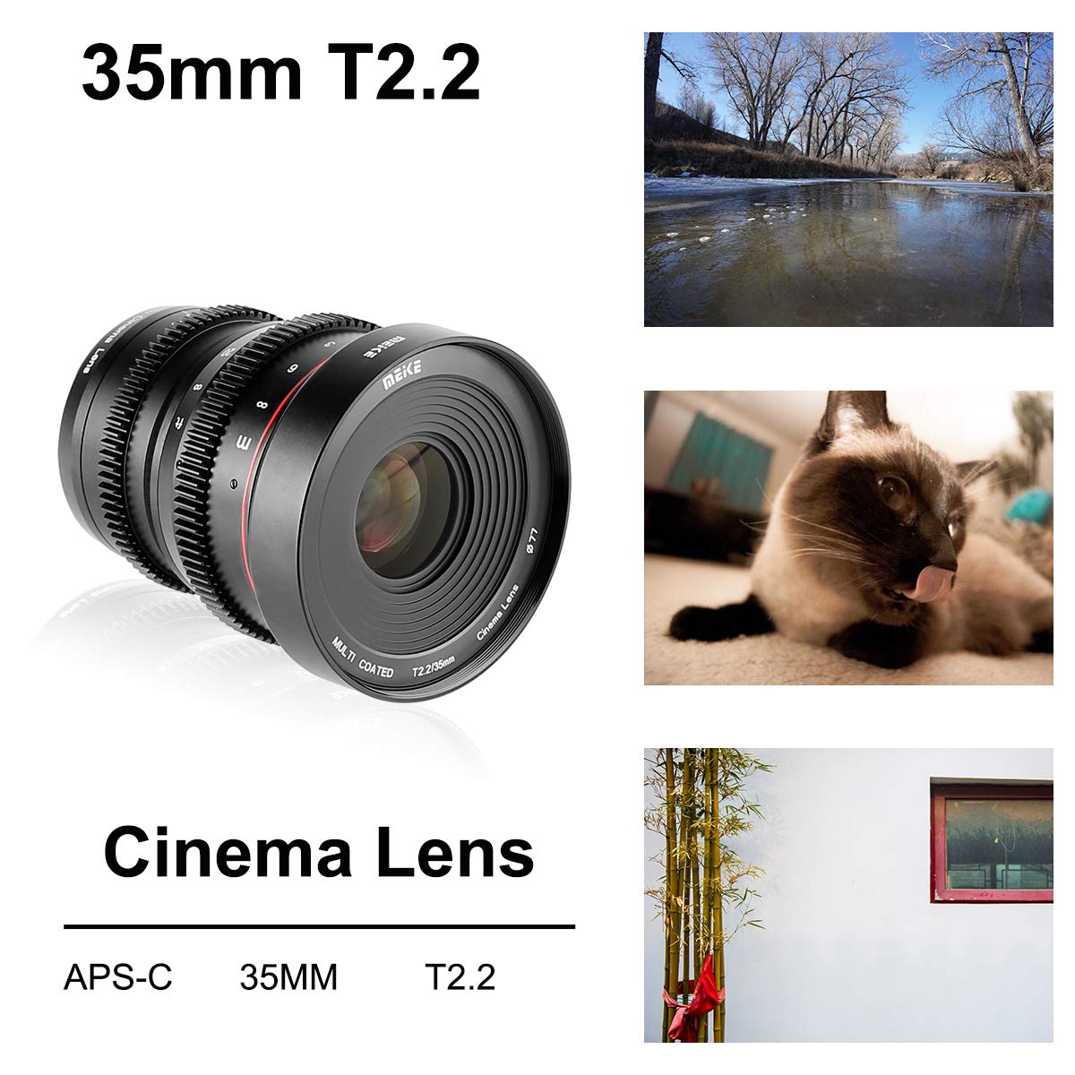 MEIKE 12mm F/2.8 Wide Angle Lens for Canon EOS M