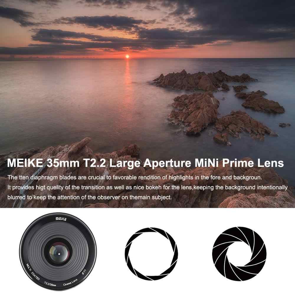 Lens MEIKE 16mm T2.2 Manual Focus Cine Lens for M4/3