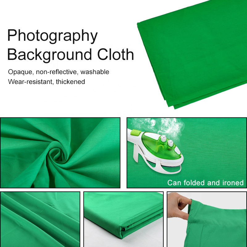 BACKGROUND GREEN SCREEN Roll-up 2x2m