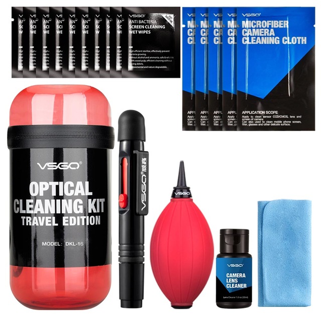 ชุดทำความสะอาด VSGO 20 in 1 Travel Cleaning Kit Edition (DKL15G,DKL15B,DKL15R)