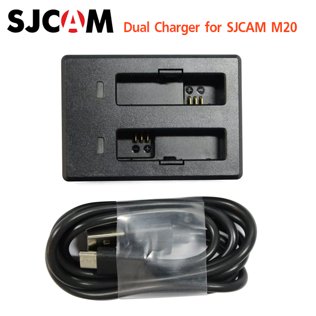 DUAL CHARGER FOR ACTION CAM SJcam M20