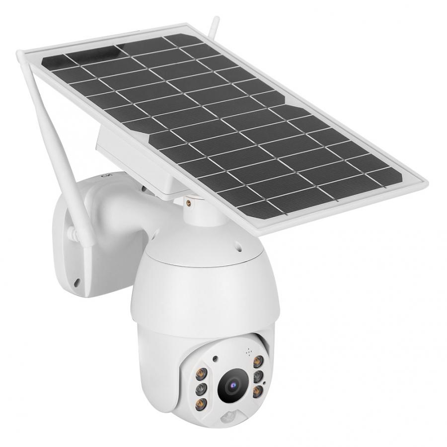 Intelligent Solar Energy Alert PTZ Camera WiFi Waterproof 