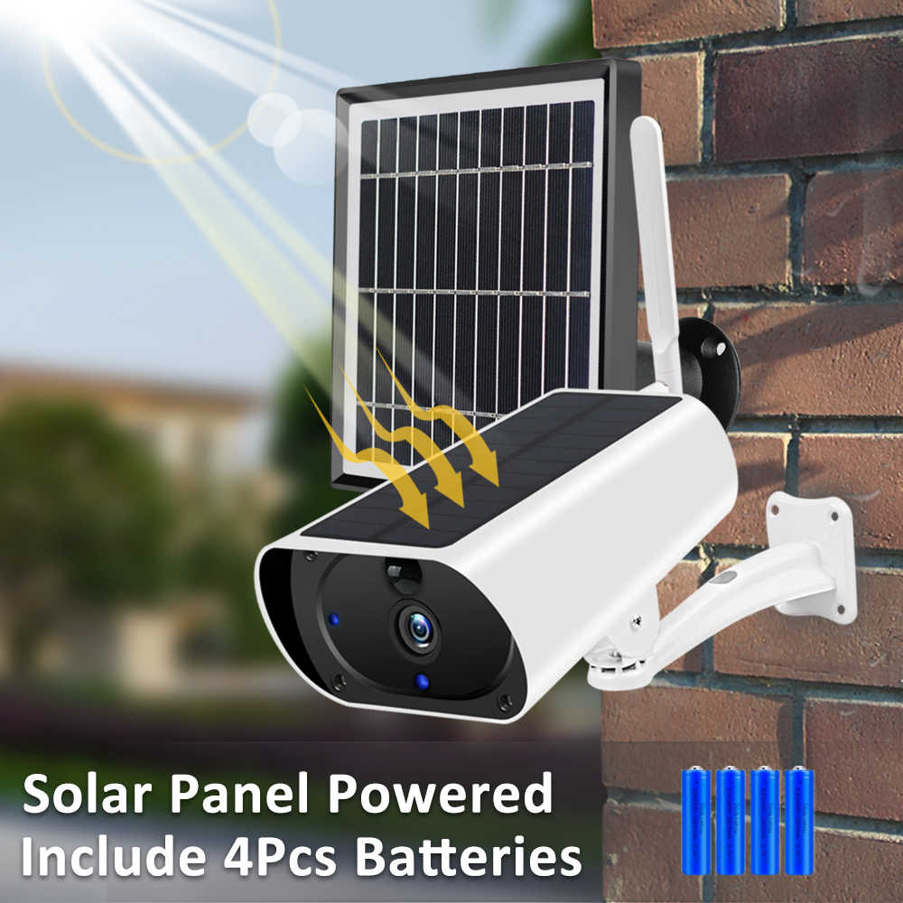 4G LTE Outdoor Solar Power Camera 1080P HD Wireless 4G SIM