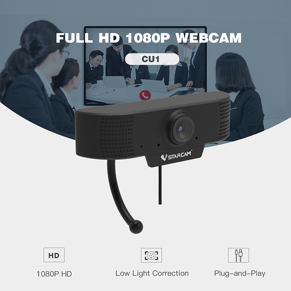 Vstarcam Webcam CU1 FULL HD 1080P 2.0MP