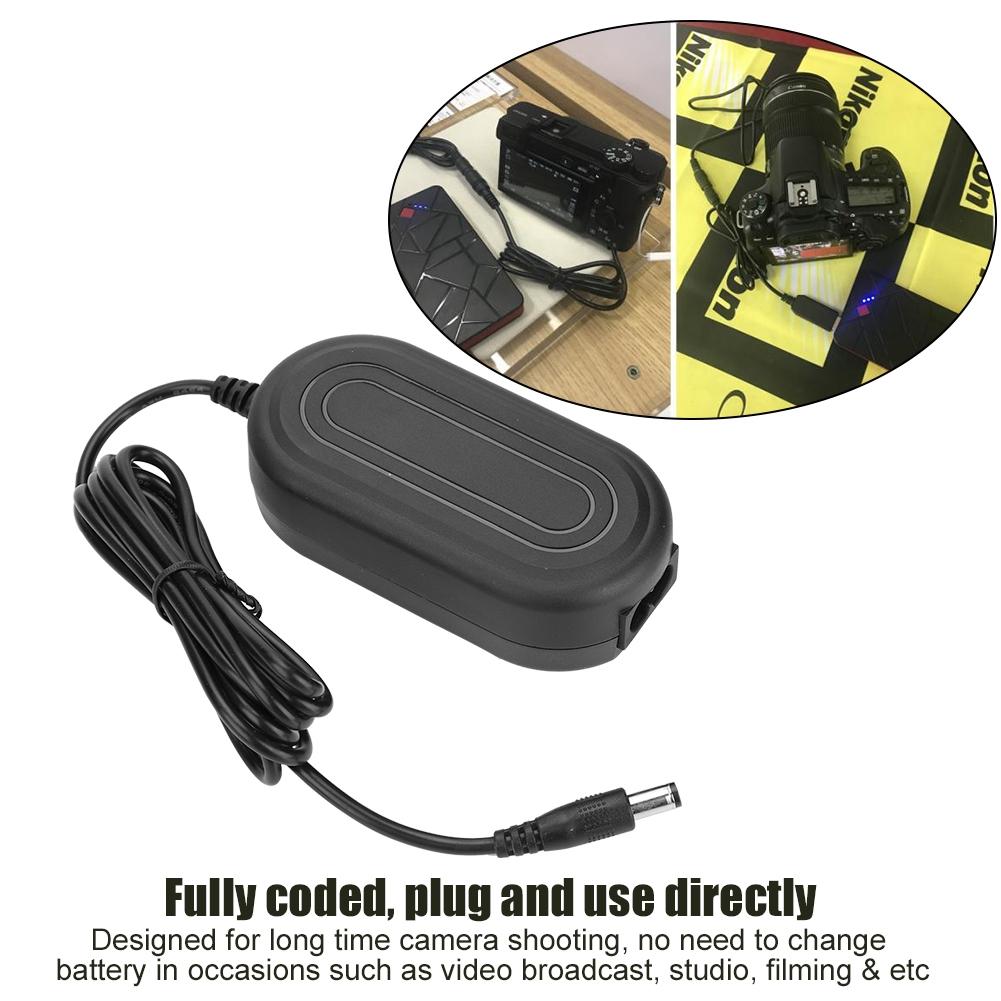Dummy Battery ACK-E17 AC Adapter Battery LP-E17 for Canon EOS M3 M5 M6 