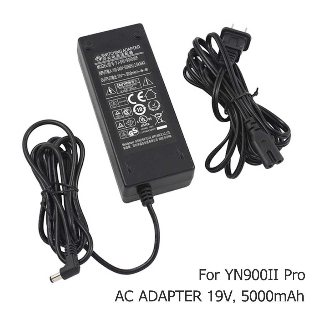 Yongnuo AC Adapter LED Light 19V 5000mAh (For YN900II Pro)