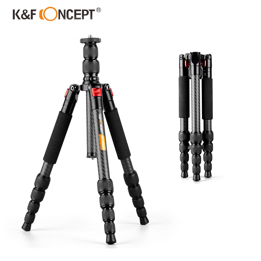 K&F Concept KF09.060 TC2235 Carbon Tripod ขาตั้งกล้อง K&F Concept KF09.060 TC2235 Carbon Tripod ขาตั้งกล้อง