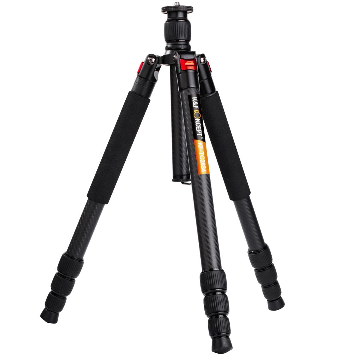 K&F Concept Tripod TM2235 Silver Aluminium ขาตั้งกล้อง