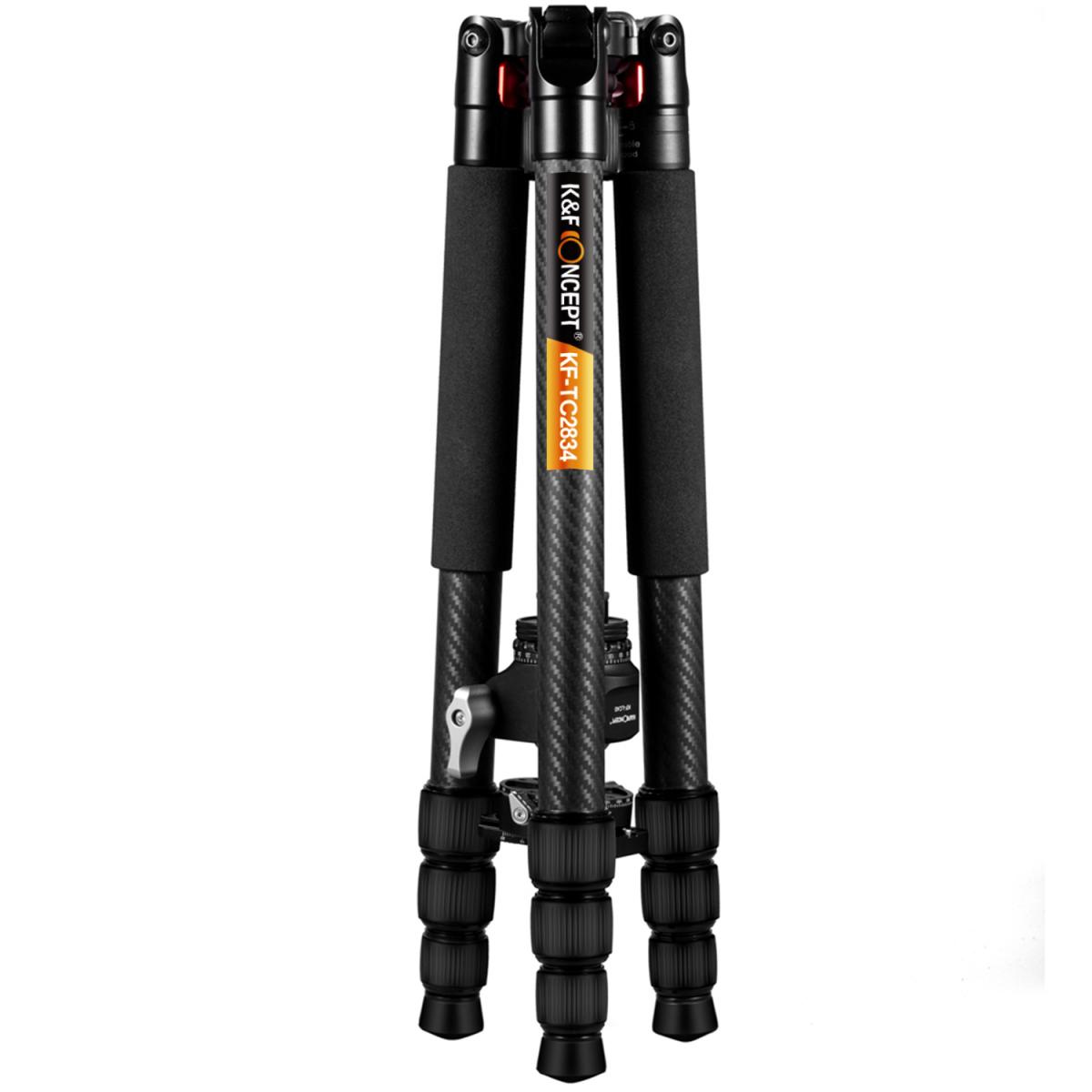 K&F Concept Tripod TM2235 Silver Aluminium ขาตั้งกล้อง