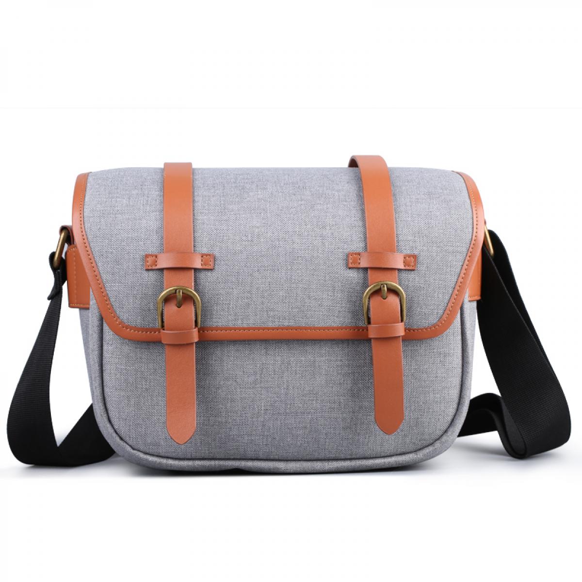 K&F Concept 13.094 COMPACT MESSENGER SHOULDER BAG LIGHT GRAY K&F Concept 13.094 COMPACT MESSENGER SHOULDER BAG LIGHT GRAY