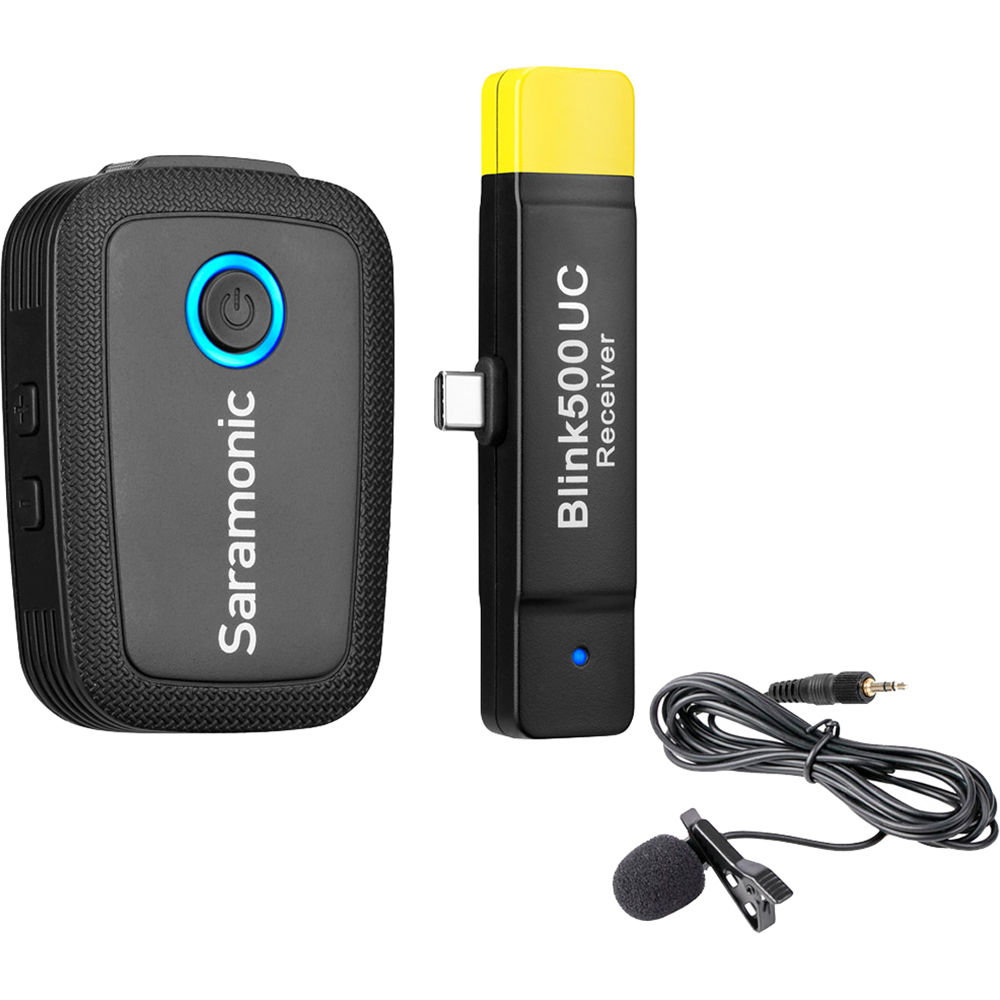 Saramonic Blink 500 B5 (TX+RXUC) Dual-Channel Wireless Microphone Saramonic Blink 500 B5 (TX+RXUC) Dual-Channel Wireless Microphone