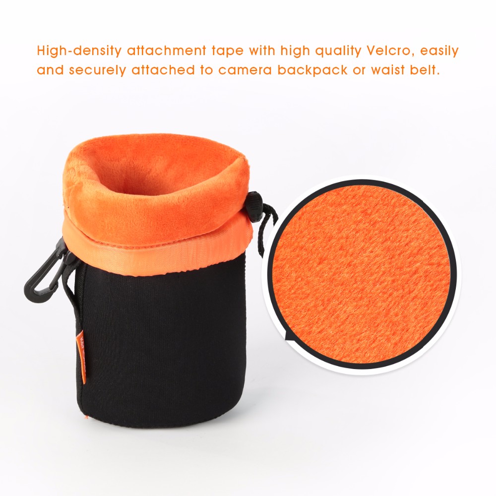 K&F Concept Lens Cases Soft Neoprene Pouch (M)