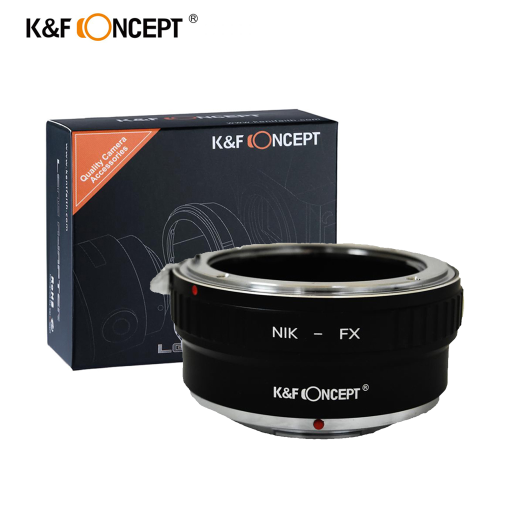 K&F Concept Lens Adapter High Precision, Copper Mount KF06.364 for NIK-FX II