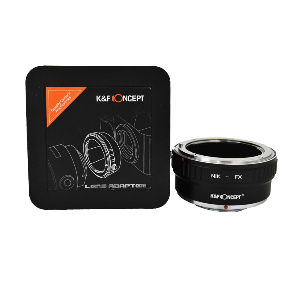 K&F Concept Lens Adapter High Precision, Copper Mount KF06.364 for NIK-FX II