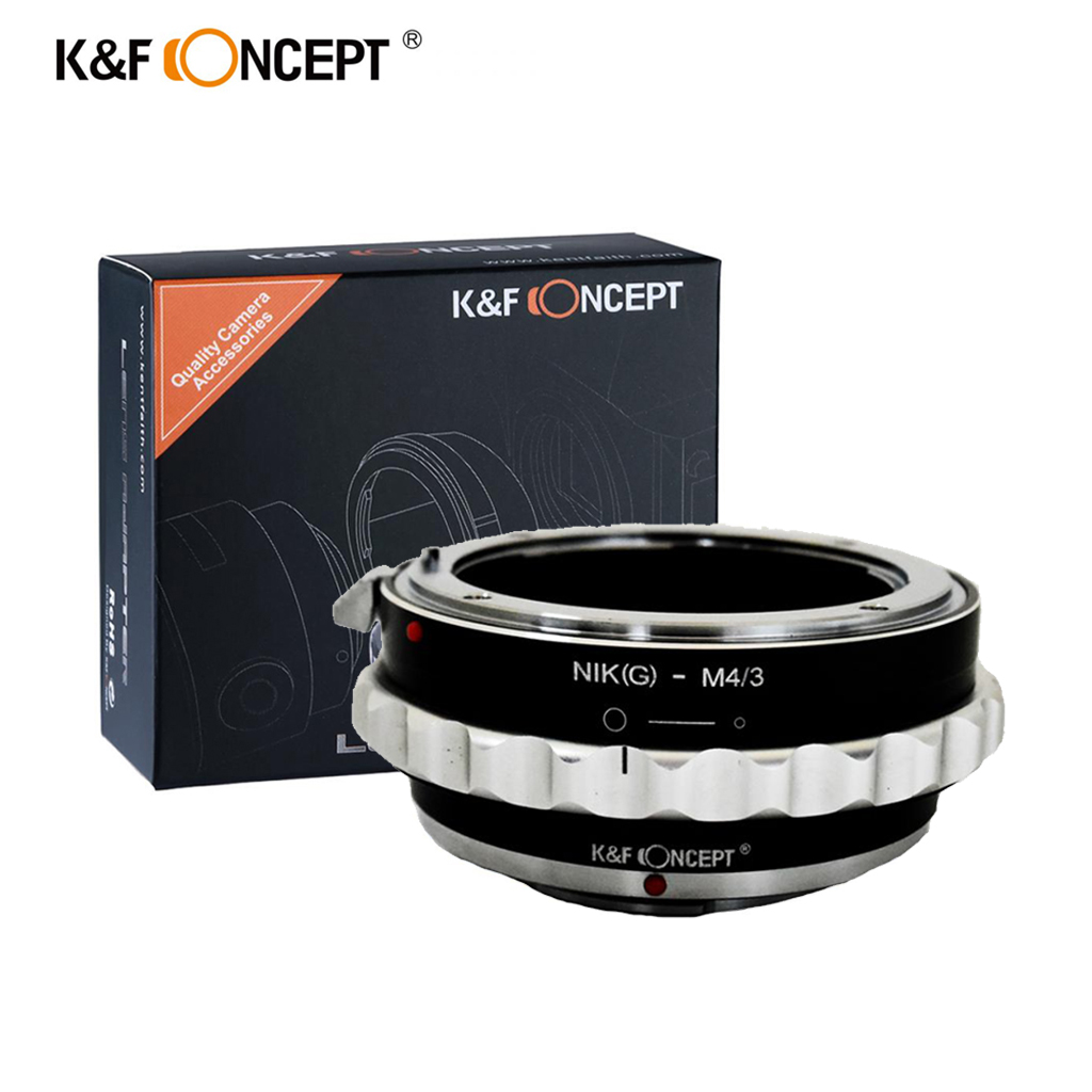 K&F Concept LENS ADAPTER COPPER MOUNT NIK(G) - M4/3 II (KF06.360)