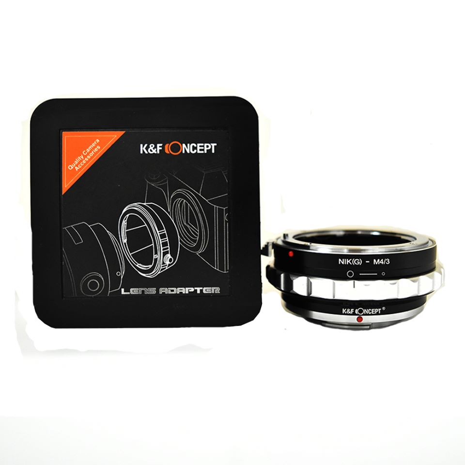 K&F Concept LENS ADAPTER COPPER MOUNT NIK(G) - M4/3 II (KF06.360)