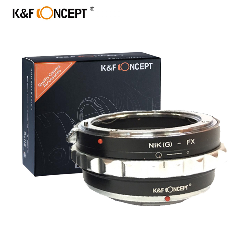 K&F Concept LENS ADAPTER COPPER MOUNT NIK(G) - FX II (KF06.365) K&F Concept LENS ADAPTER COPPER MOUNT NIK(G) - FX II (KF06.365)