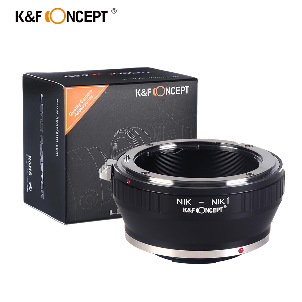 K&F Concept High Precision Lens Adapter KF06.079 for NIKON - NIKON 1 K&F Concept High Precision Lens Adapter KF06.079 for NIKON - NIKON 1