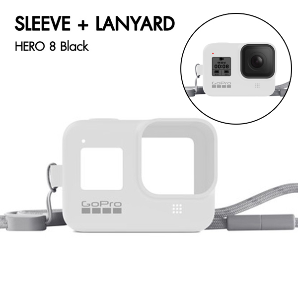 Gopro Sleeve + Lanyard HERO 8 Black