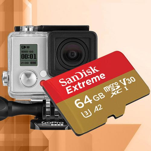 SANDISK EXTREME MICRO SDXC 64GB 160MB เมมโมรี่