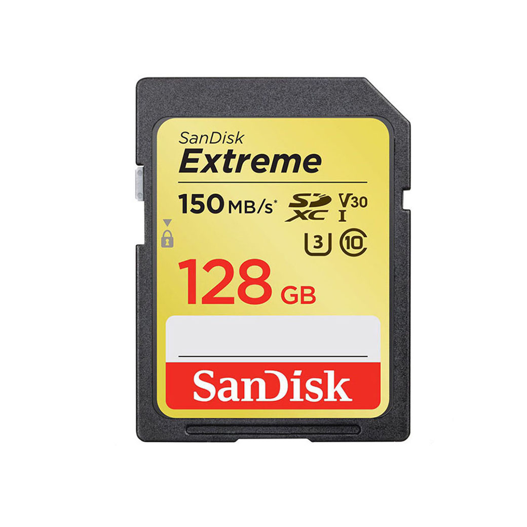 SANDISK EXTREME SDXC 128GB CLASS10 150MB