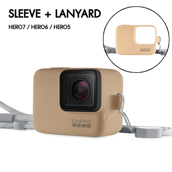 Gopro Sleeve + Lanyard HERO7 / HERO6 / HERO5 Gopro Sleeve + Lanyard HERO7 / HERO6 / HERO5