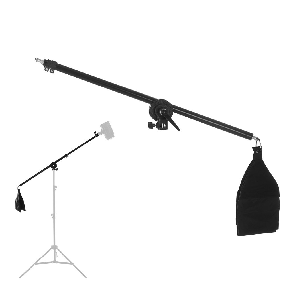 Boom Arm Stand 1.5m เฉพาะที่จับแผ่นรีเฟล็ก Boom Arm Stand 1.5m เฉพาะที่จับแผ่นรีเฟล็ก