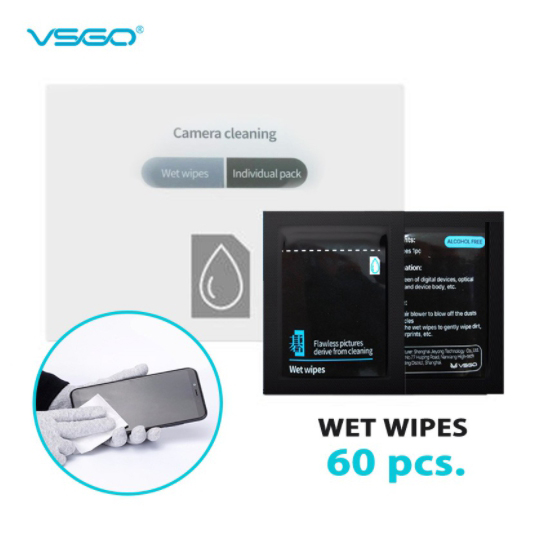 VSGO V-T01E Anti Bacteria Screen Cleaning Wipes ชุดทำความสะอาด