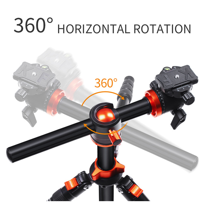 K&F Concept KF09.090V1 Tripod SA254T2 Magnesium Aluminum Alloy