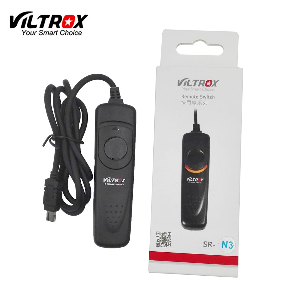 Viltrox SR-N3 Remote Shutter Release Cable for Nikon D7200 D3200 D5300 D5600 D90 สายลั่นชัตเตอร์