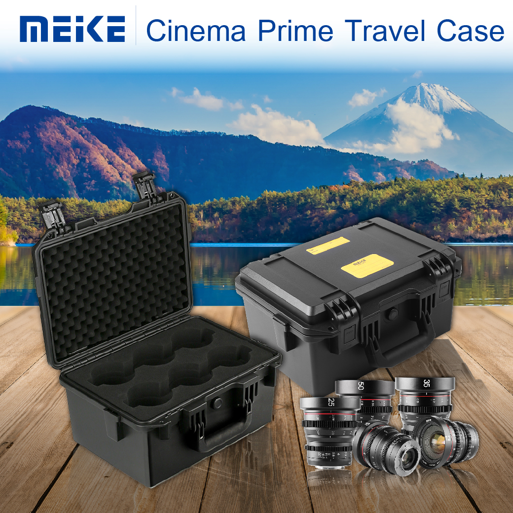 กล่องใส่เลนส์ MEIKE HARD Lens Case For T2.2 Cine Lens Kit