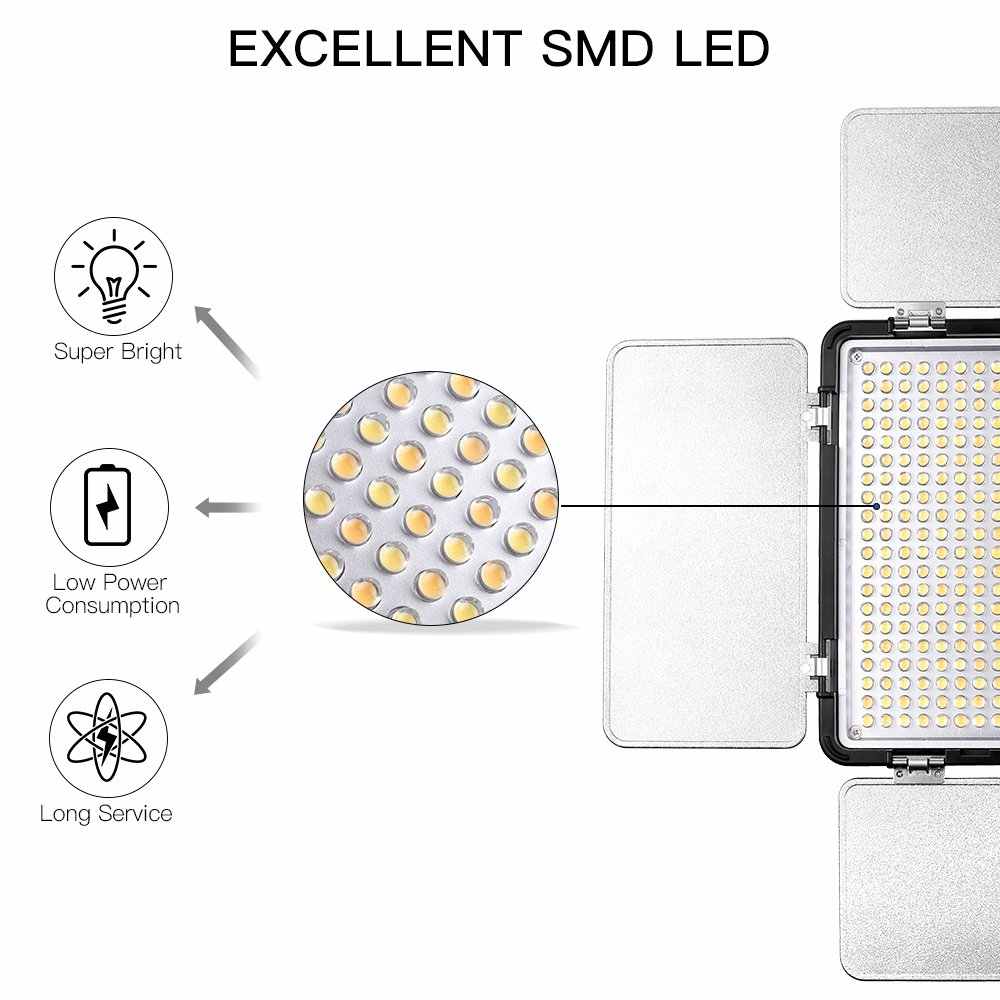 LED YONGNUO YNLUX 200 PRO VIDEO LIGHT