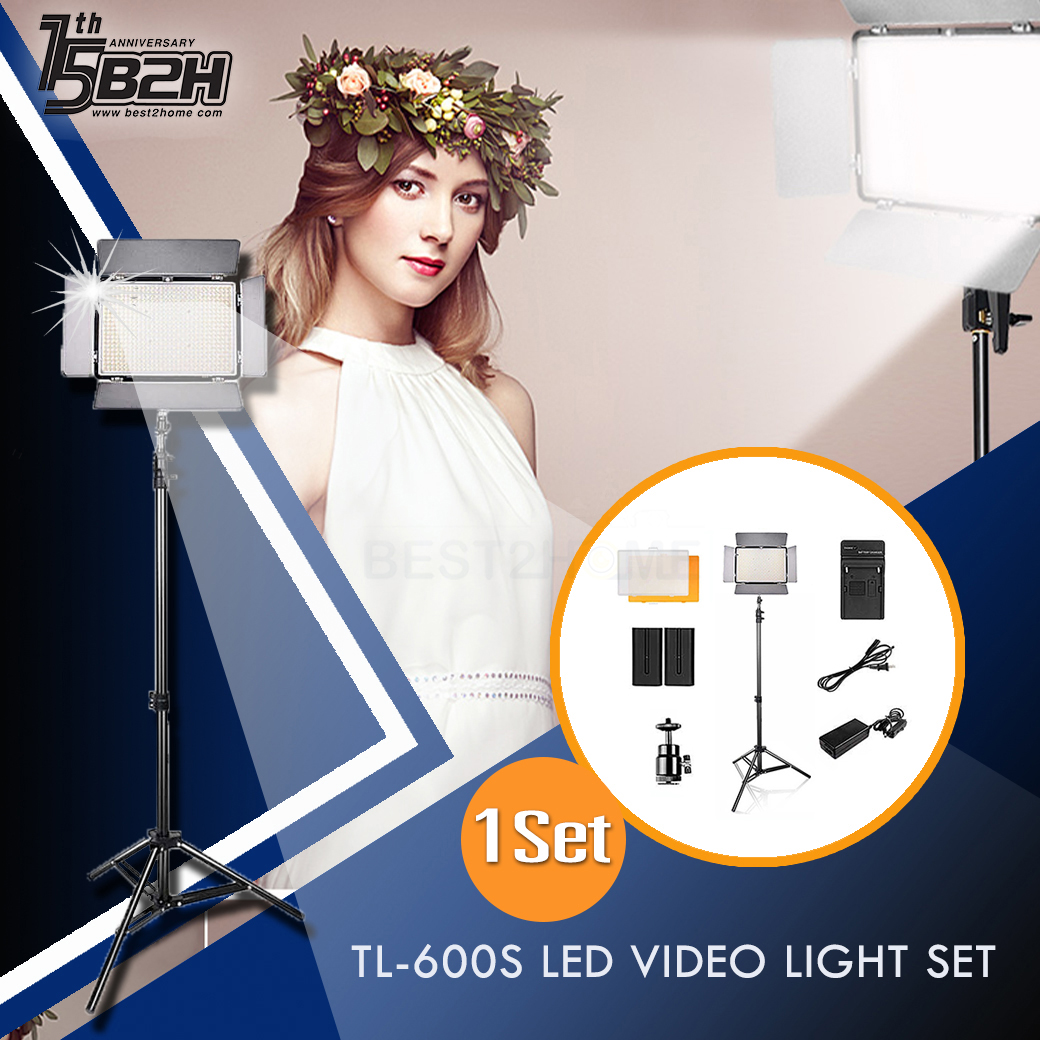 Travor TL-600S LED Video Light 1 Set Travor TL-600S LED Video Light 1 Set
