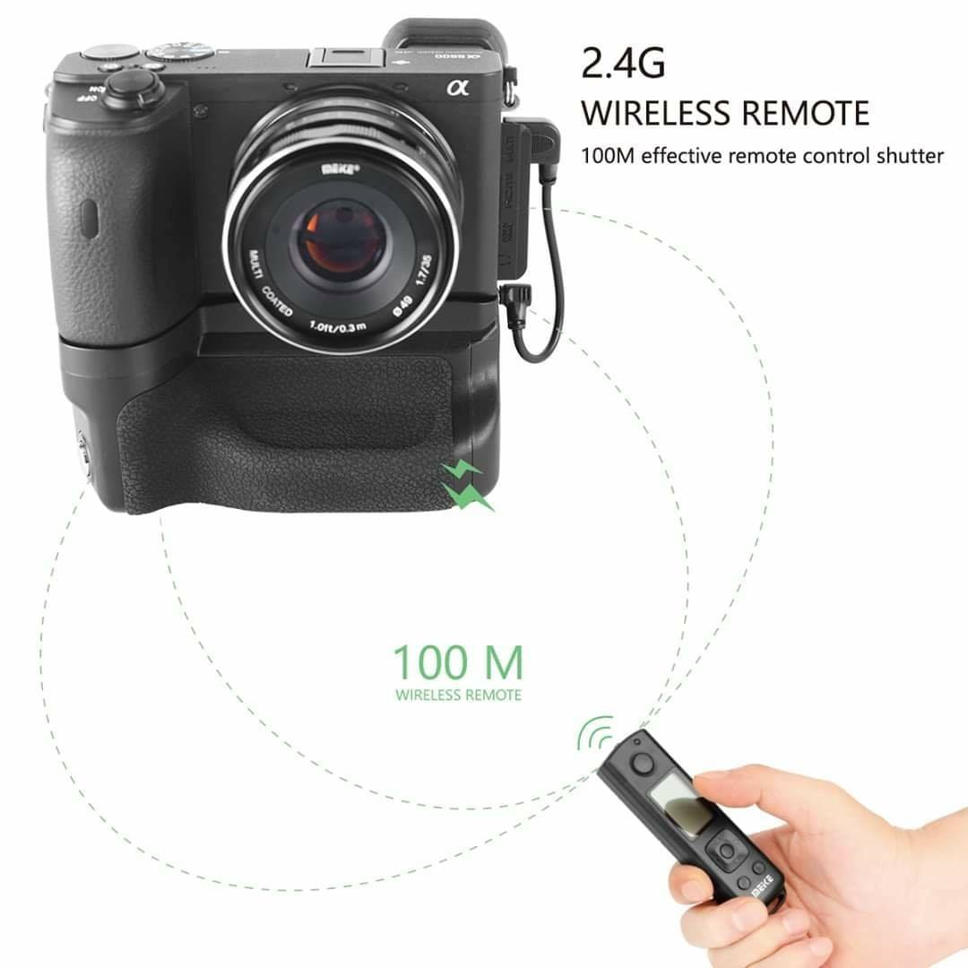 Meike MK-A6600 PRO Built-in 2.4GHZ Remote for Sony A6600