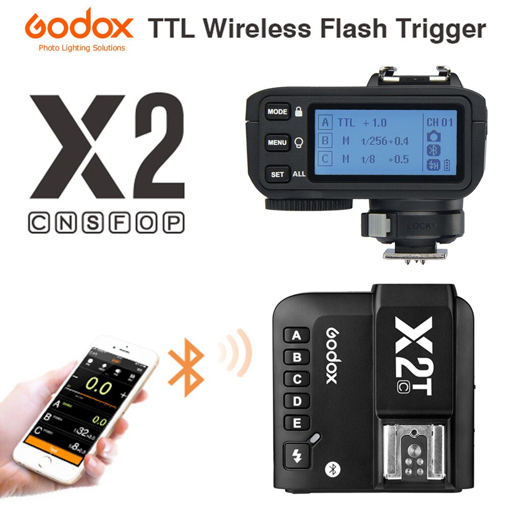 Godox X2T-F TTL Wireless Flash X2 Trigger for Fujifilm แฟลชกล้อง