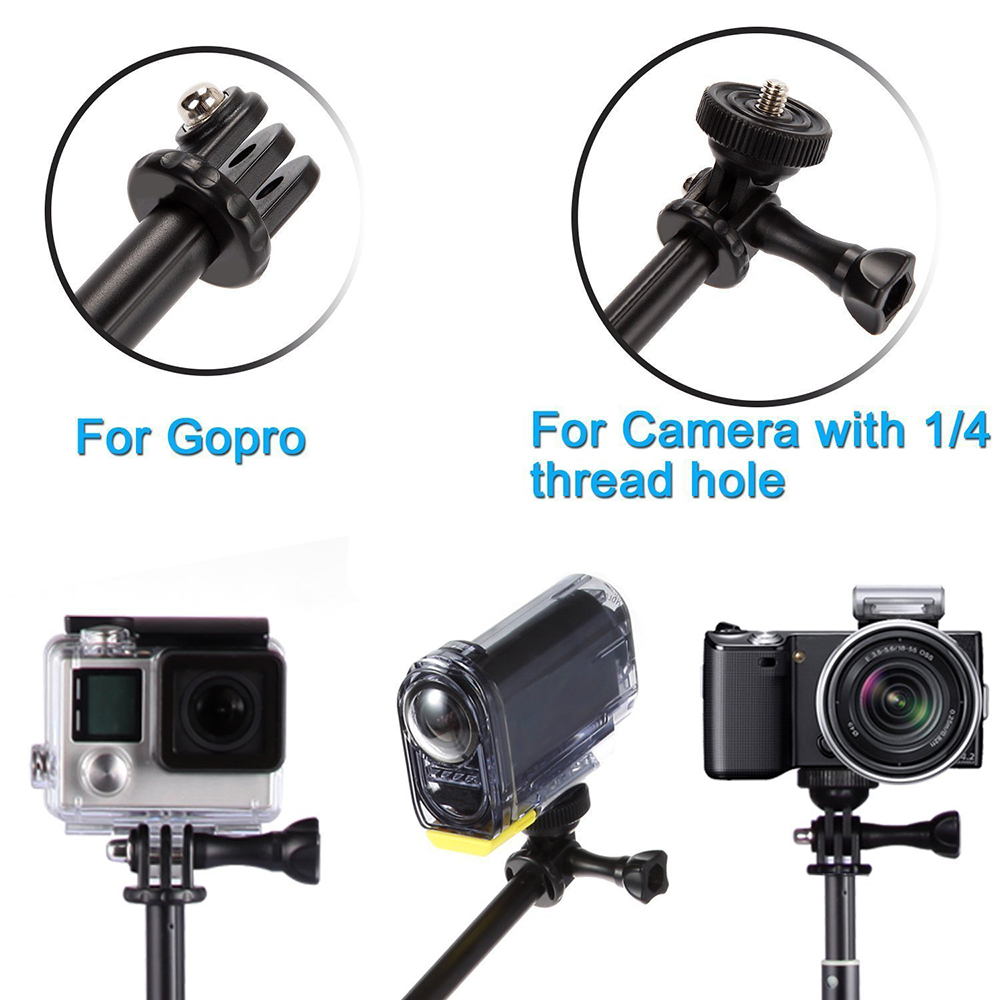 Monopole for gopro X-116 ไม้เซลฟี่แบบยืดหดได้สําหรับกล้อง Gopro (33-110cm)