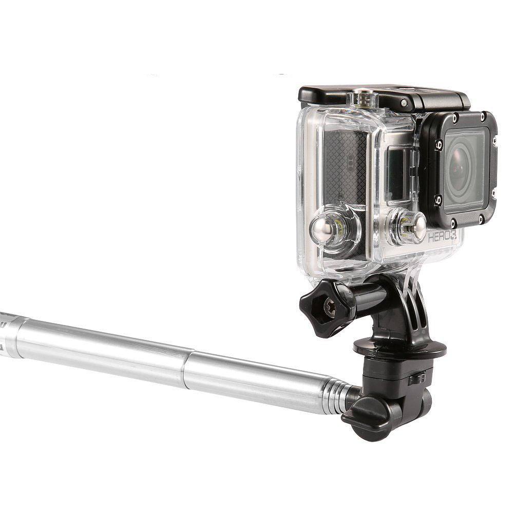 ไม้เซลฟี่ 3 in 1 For Gopro Mobile Phone Camera Selfie ไม้เซลฟี่ยึดกล้อง Gopro/Xiaomi/กล้องดิจิตอล/มือถือ