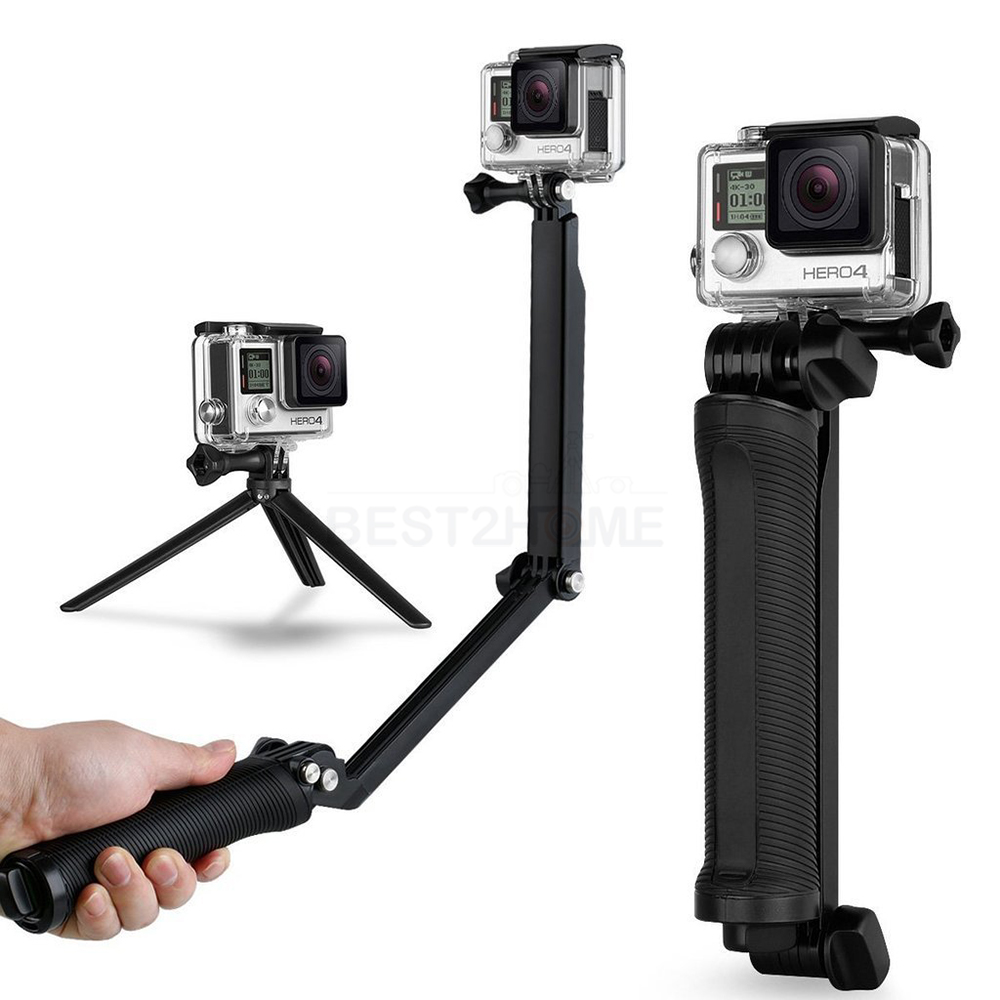 Monopole for gopro X-116 ไม้เซลฟี่แบบยืดหดได้สําหรับกล้อง Gopro (33-110cm)