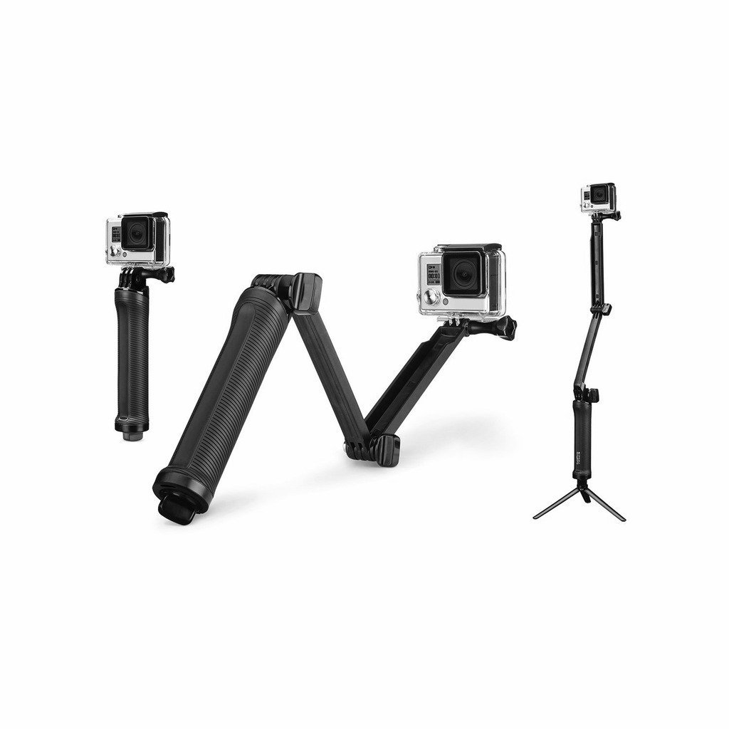 3 Way Monopod Selfie GoPro, SJCAM, แอคชั่นแคม (X119)