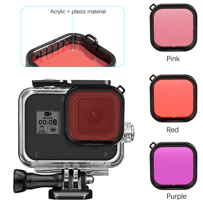 Gopro HERO8 Accessories Kit-2 อุปกรณ์เสริมสําหรับกล้อง Gopro Hero 8 (K43)