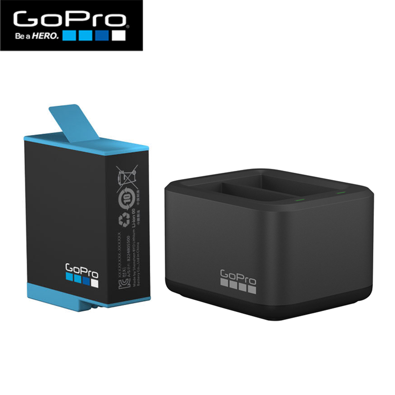 GoPro Dual Battery Charger + Battery for HERO9 Black GoPro Dual Battery Charger + Battery for HERO9 Black