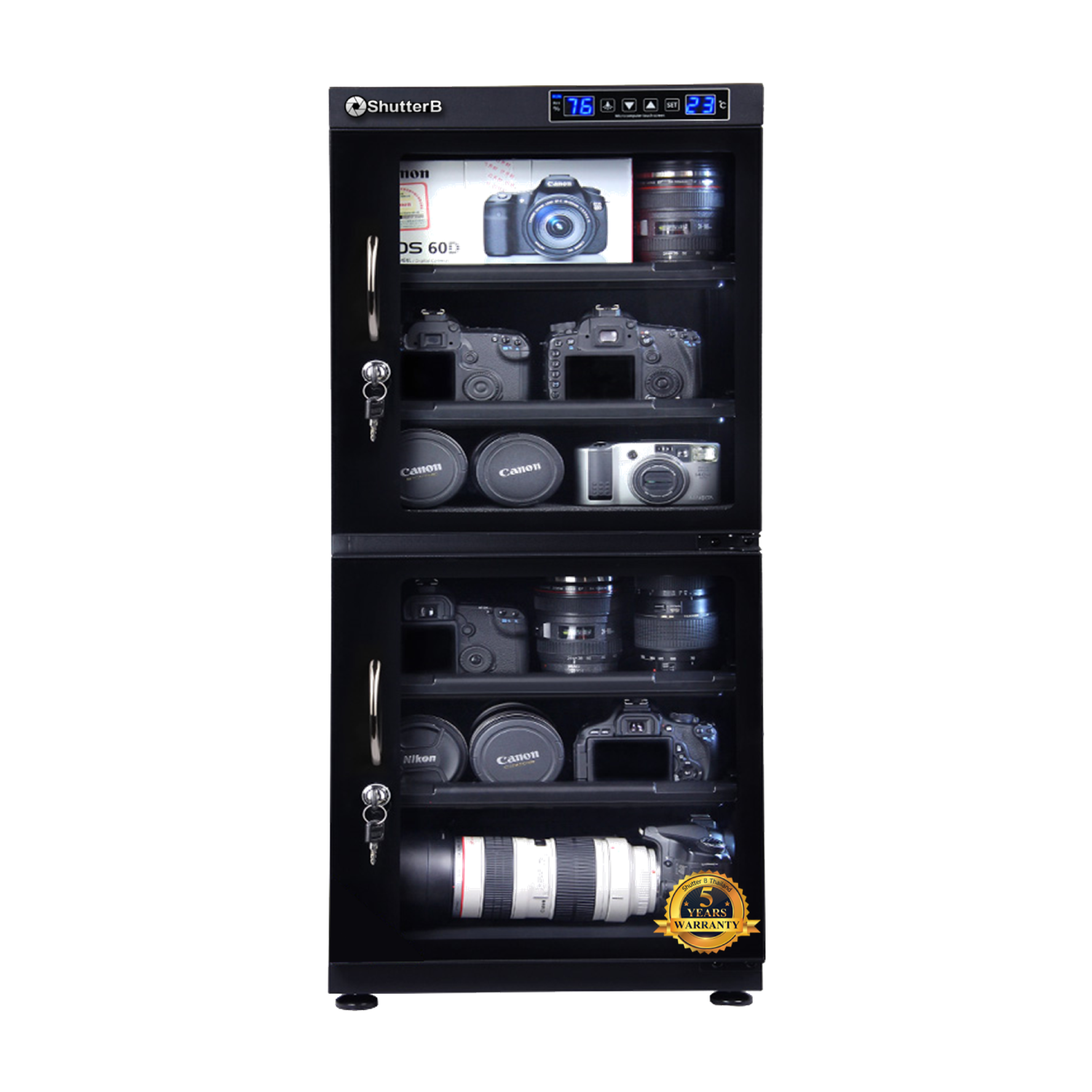 Shutter B DRY CABINET ตู้กันชื้น รุ่น SB-130EM 