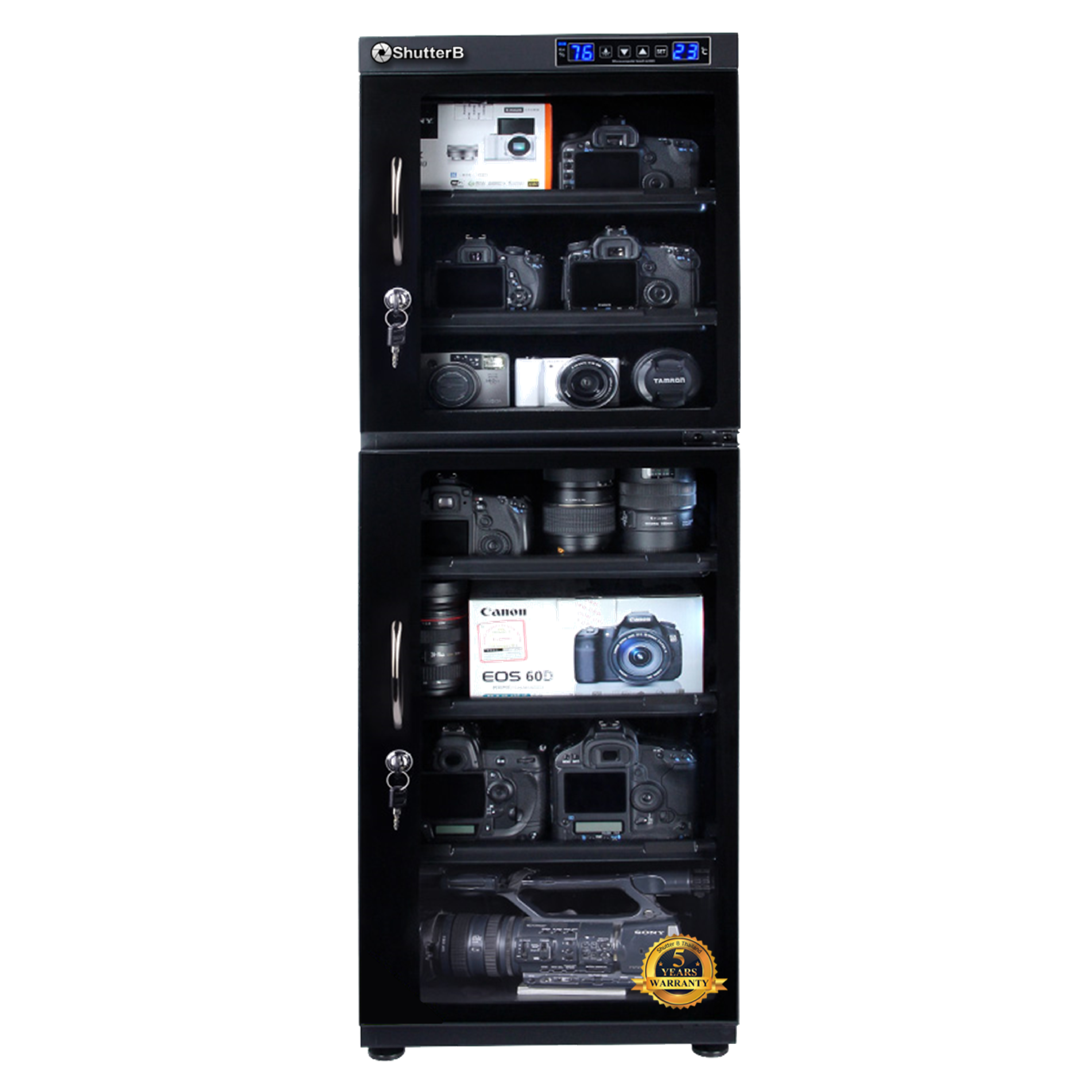 Shutter B DRY CABINET ตู้กันชื้น รุ่น SB-160EM