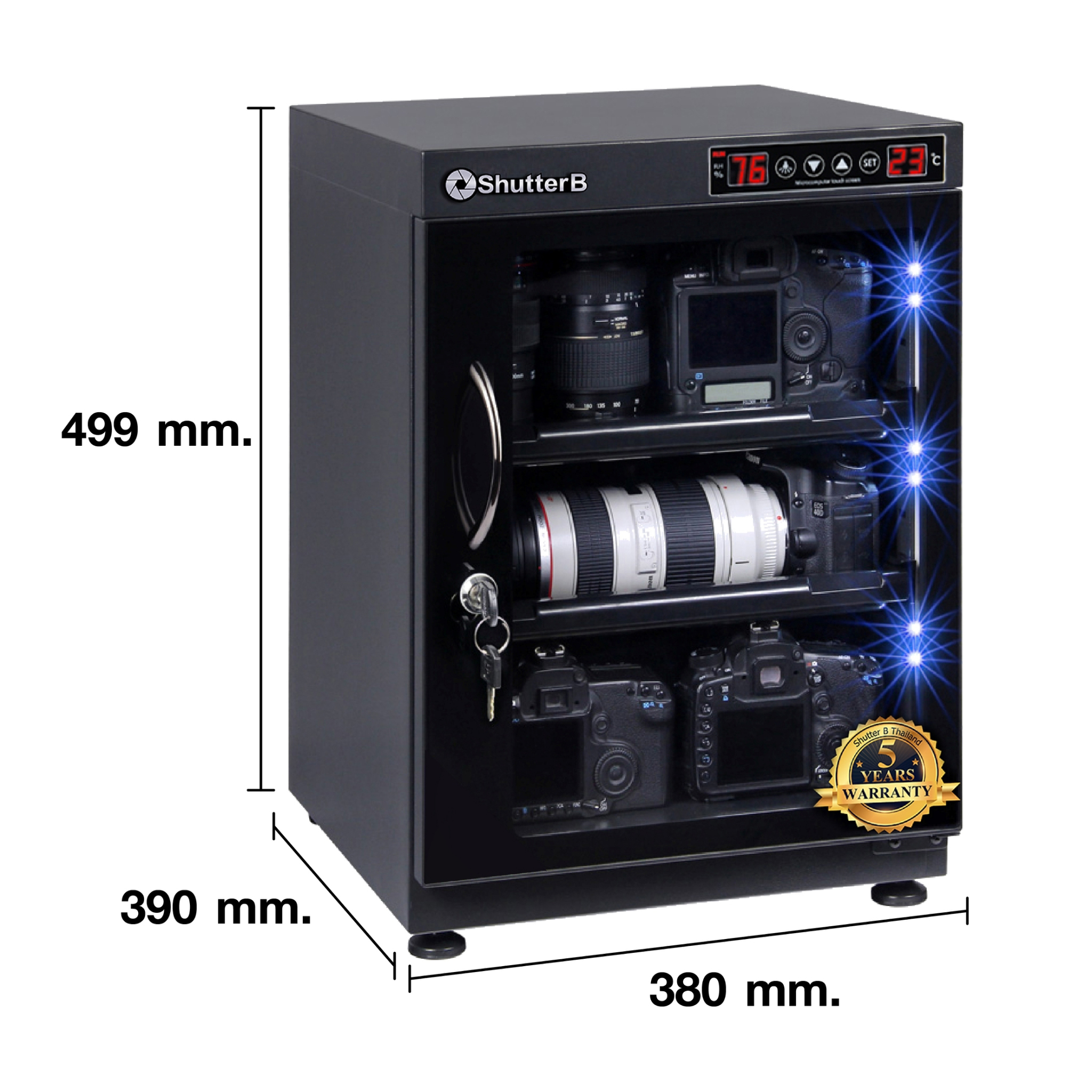 Shutter B DRY CABINET ตู้กันชื้น รุ่น SB-65ES