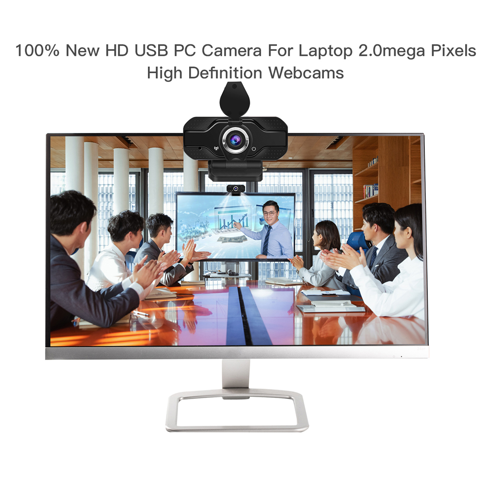 Webcam U1-2.0MP 1080P USB Webcamera Hisilicon chip,support Mircophone