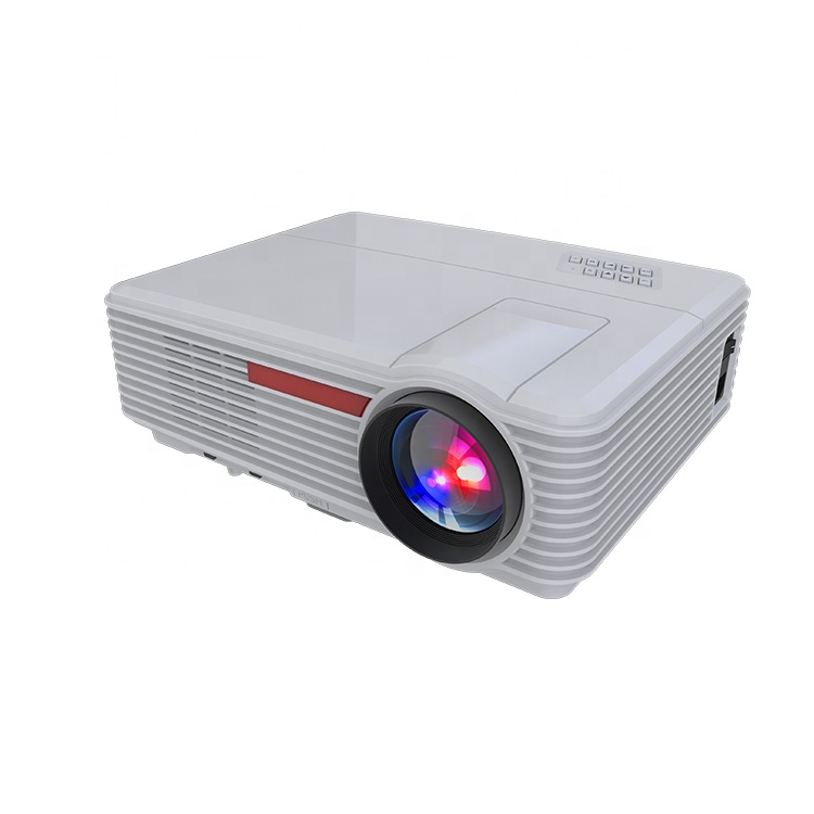 Projector CY5801 Home Cinema HDMI VGA 3000Lumens 4K HD Led Overhead+Projector โปรเจคเตอร์ 