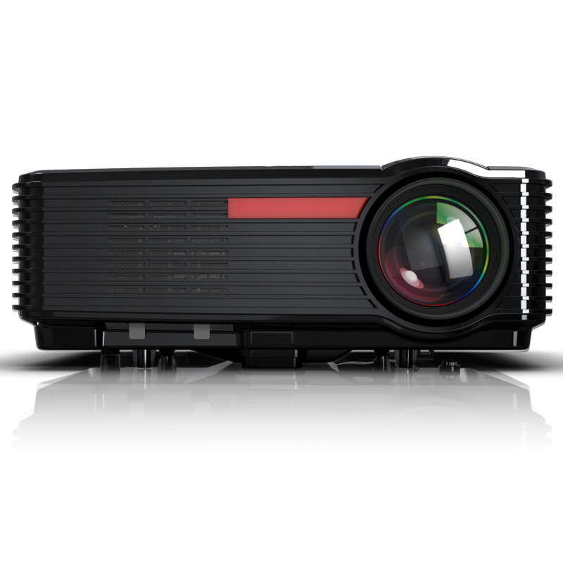 Projector CY5801 Home Cinema HDMI VGA 3000Lumens 4K HD Led Overhead+Projector โปรเจคเตอร์ 