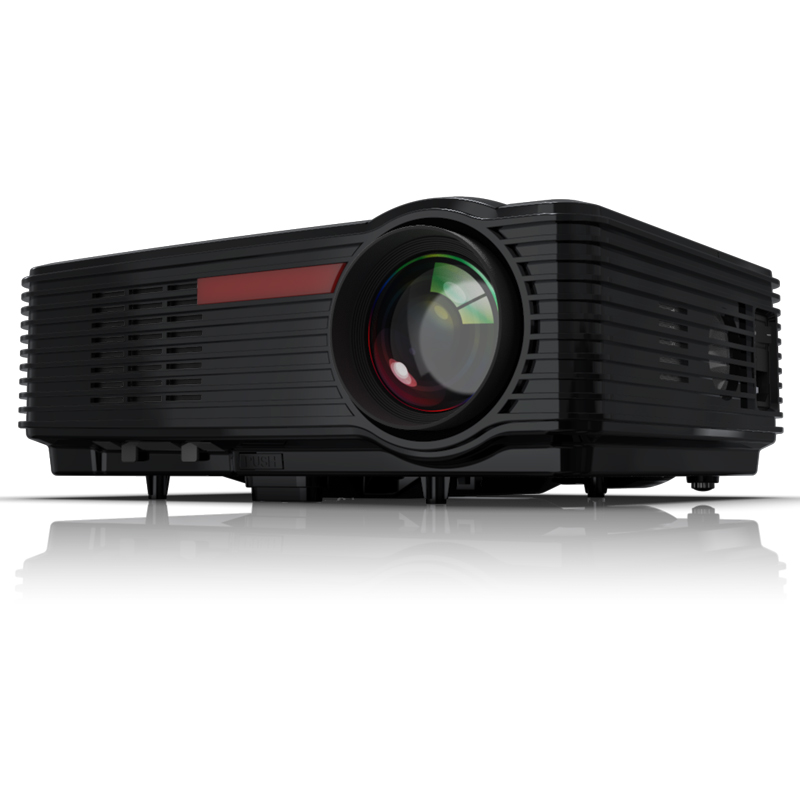 Projector CY5801 Home Cinema HDMI VGA 3000Lumens 4K HD Led Overhead+Projector โปรเจคเตอร์ 