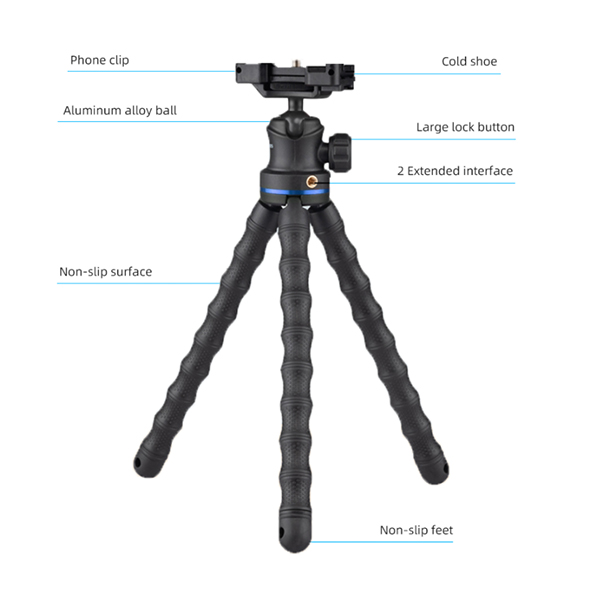 JIEYANG JY0508AM ​​ Max Load 5KG Camera Tripod For Video Stand DSLR  ขาตั้งกล้อง